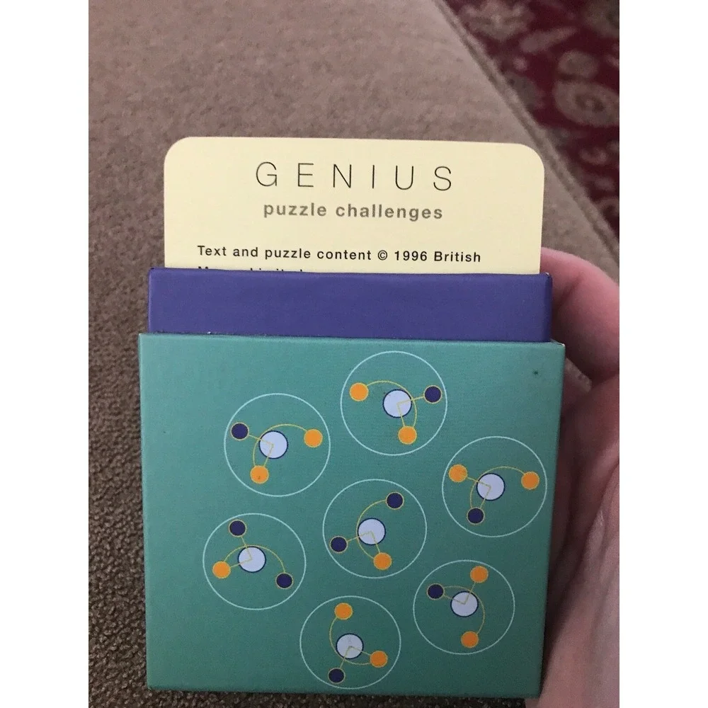 Genius Deck Cards 75 Puzzle Challenges (TD)